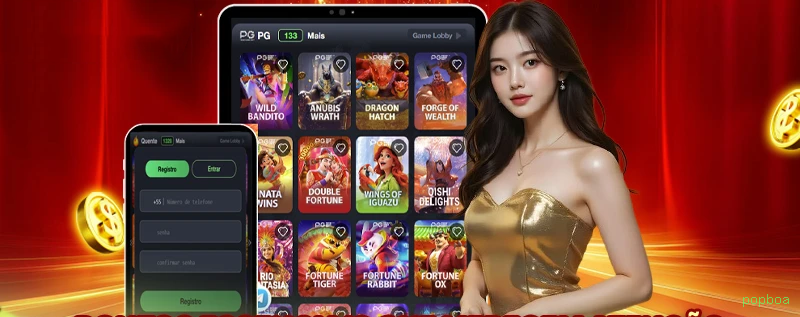 Slots no app popboa mobile